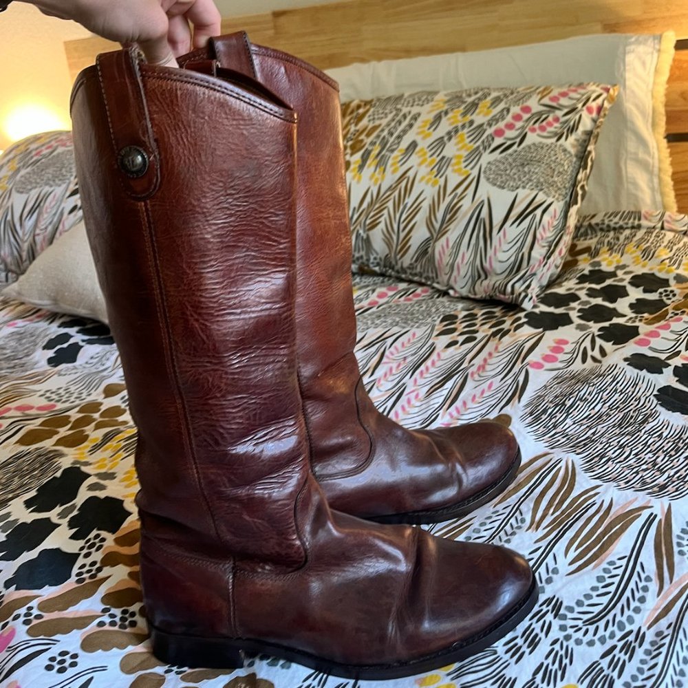 Melissa Frye Leather Riding Boots